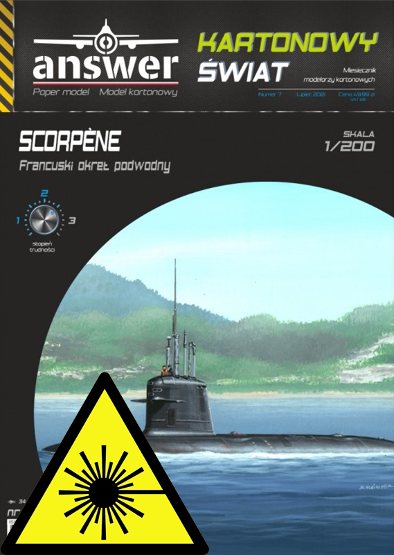 Ponorka třídy Scorpéne - Laserové doplňky