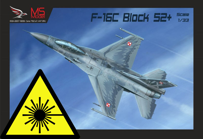 F-16C Block 52+ - Laserové díly